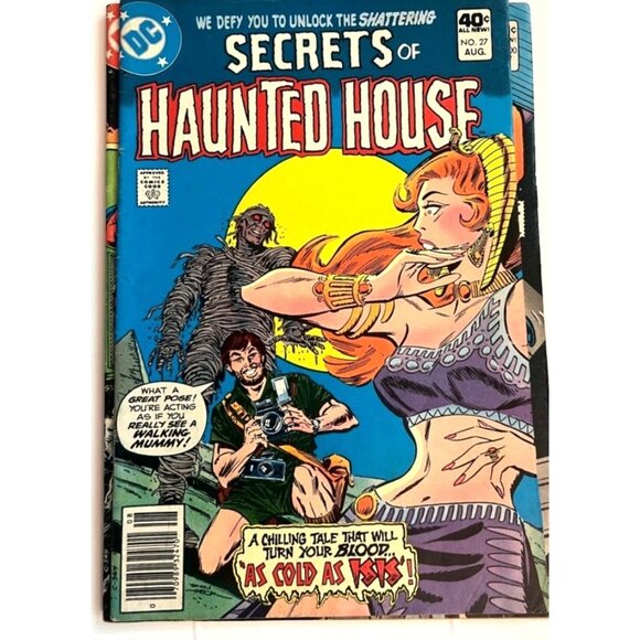 VTG DC Comic Book Lot: Unexpected #200 Justice League Of America #180 Secrets Of - Picture 4 of 4